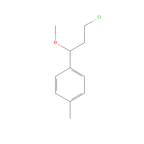 1-(3-chloro-1-methoxypropyl)-4-methylbenzene (CAS: 6968-70-3) - Related Chemical Product