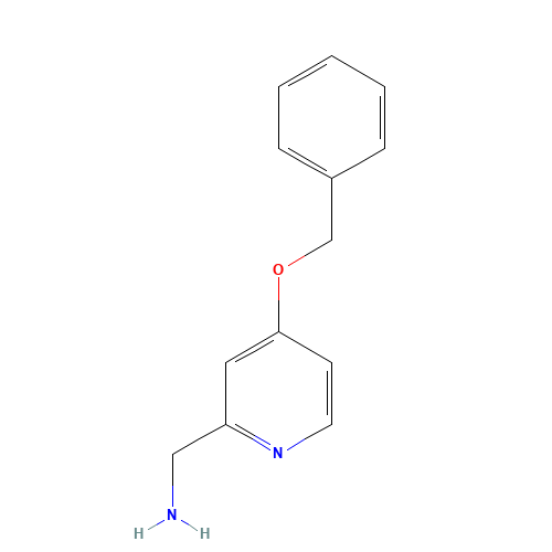 (4-phenylmethoxypyridin-2-yl)methanamine (CAS: 910094-97-2) - Related Chemical Product