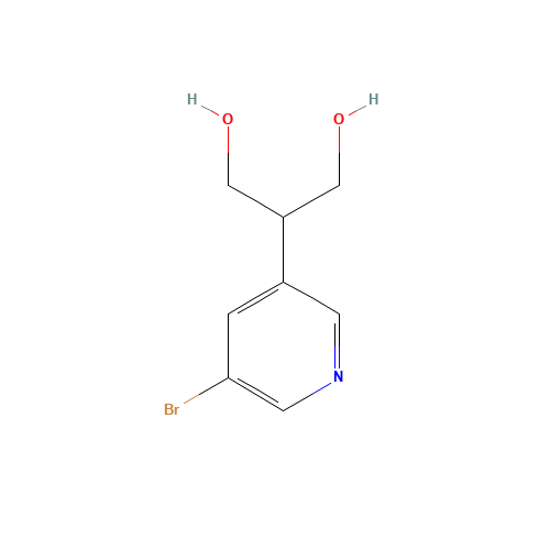 2-(5-bromopyridin-3-yl)propane-1,3-diol (CAS: 1272356-90-7) - Related Chemical Product