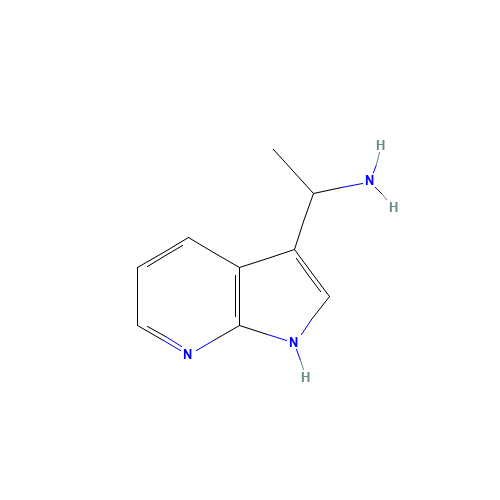 1-(1H-pyrrolo[2,3-b]pyridin-3-yl)ethanamine (CAS: 1270406-13-7) - Related Chemical Product