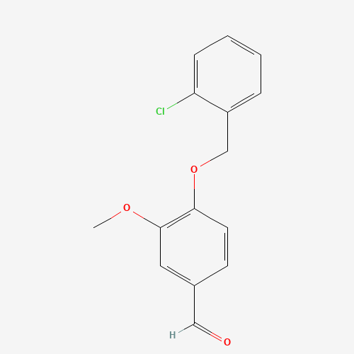 4-[(2-chlorophenyl)methoxy]-3-methoxybenzaldehyde (CAS: 306280-02-4) - Related Chemical Product