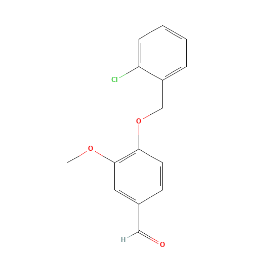 4-[(2-chlorophenyl)methoxy]-3-methoxybenzaldehyde (CAS: 306280-02-4) - Related Chemical Product