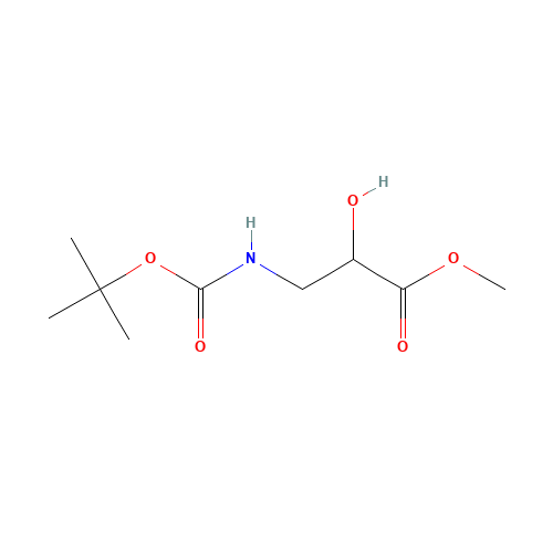 methyl 2-hydroxy-3-[(2-methylpropan-2-yl)oxycarbonylamino]propanoate (CAS: 113525-87-4) - Related Chemical Product