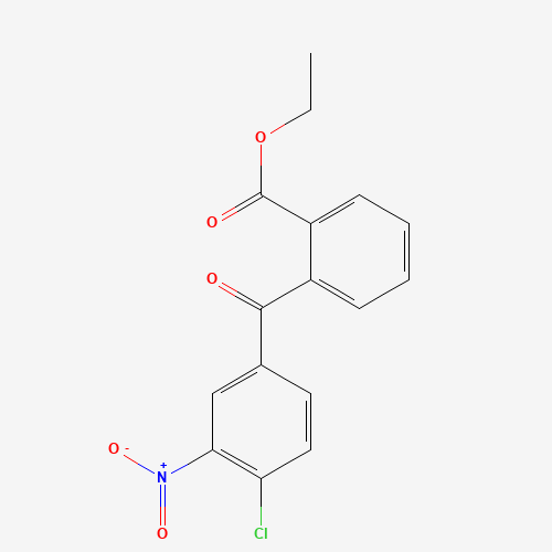 ethyl 2-(4-chloro-3-nitrobenzoyl)benzoate (CAS: 140861-42-3) - Related Chemical Product