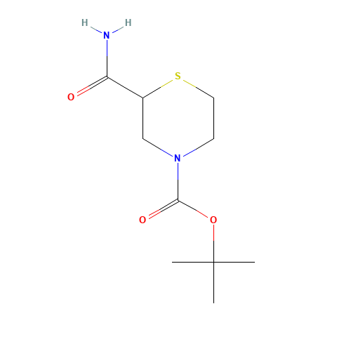 tert-butyl 2-carbamoylthiomorpholine-4-carboxylate (CAS: 1415794-18-1) - Related Chemical Product