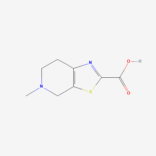 5-methyl-6,7-dihydro-4H-[1,3]thiazolo[5,4-c]pyridine-2-carboxylic acid (CAS: 758685-72-2) - Related Chemical Product