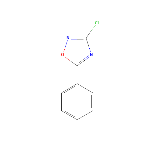 3-chloro-5-phenyl-1,2,4-oxadiazole (CAS: 23432-93-1) - Related Chemical Product