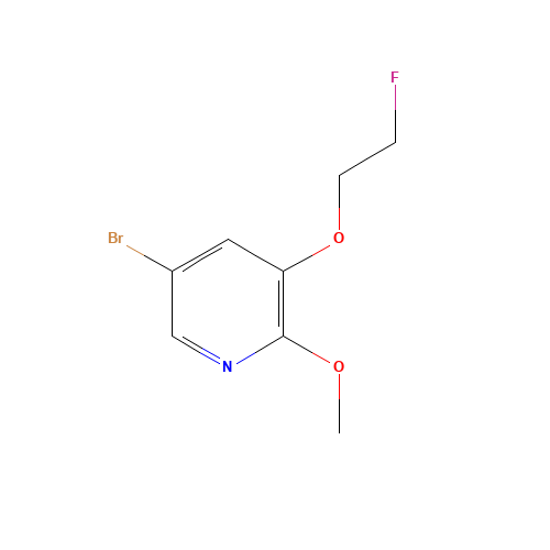 5-bromo-3-(2-fluoroethoxy)-2-methoxypyridine (CAS: 1241752-39-5) - Related Chemical Product