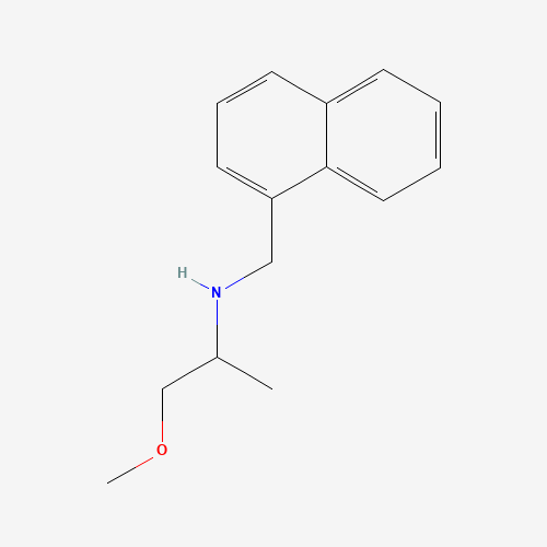 1-methoxy-N-(naphthalen-1-ylmethyl)propan-2-amine (CAS: 355816-73-8) - Related Chemical Product