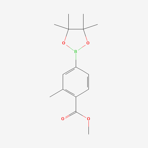 methyl 2-methyl-4-(4,4,5,5-tetramethyl-1,3,2-dioxaborolan-2-yl)benzoate (CAS: 525362-07-6) - Related Chemical Product