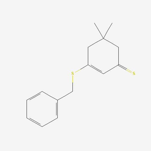 3-benzylsulfanyl-5,5-dimethylcyclohex-2-ene-1-thione (CAS: 227205-65-4) - Related Chemical Product