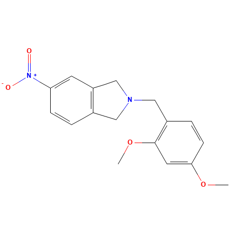 2-[(2,4-dimethoxyphenyl)methyl]-5-nitro-1,3-dihydroisoindole (CAS: 912999-83-8) - Related Chemical Product