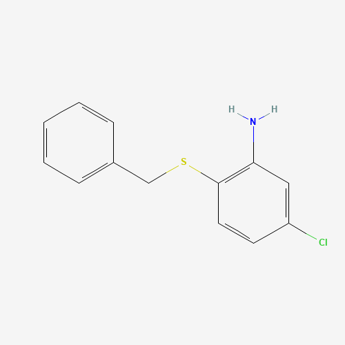 2-benzylsulfanyl-5-chloroaniline (CAS: 74462-18-3) - Related Chemical Product