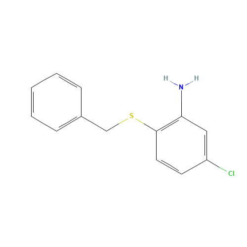 2-benzylsulfanyl-5-chloroaniline (CAS: 74462-18-3) - Related Chemical Product