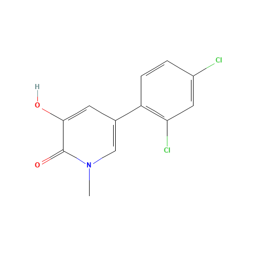 5-(2,4-dichlorophenyl)-3-hydroxy-1-methylpyridin-2-one (CAS: 1333146-46-5) - Related Chemical Product