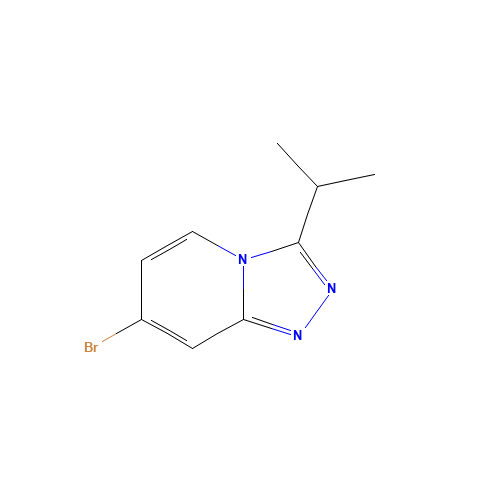 7-bromo-3-propan-2-yl-[1,2,4]triazolo[4,3-a]pyridine (CAS: 1021923-15-8) - Related Chemical Product