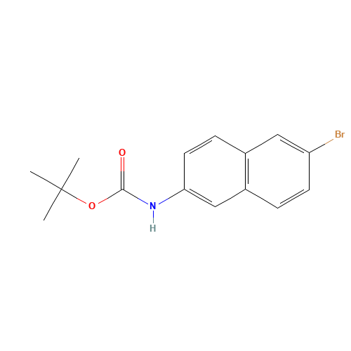 tert-butyl N-(6-bromonaphthalen-2-yl)carbamate (CAS: 869114-68-1) - Related Chemical Product