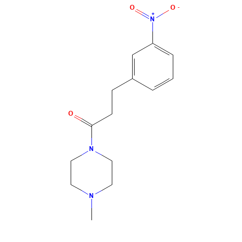 1-(4-methylpiperazin-1-yl)-3-(3-nitrophenyl)propan-1-one (CAS: 618446-02-9) - Related Chemical Product