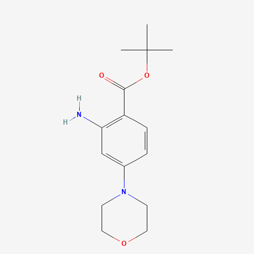 tert-butyl 2-amino-4-morpholin-4-ylbenzoate (CAS: 1108745-90-9) - Related Chemical Product