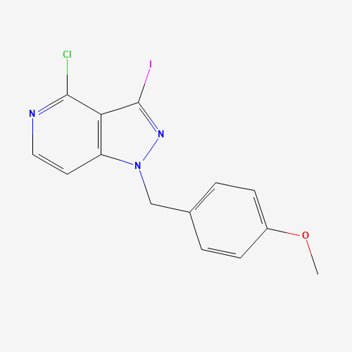 4-chloro-3-iodo-1-[(4-methoxyphenyl)methyl]pyrazolo[4,3-c]pyridine (CAS: 1246349-97-2) - Related Chemical Product