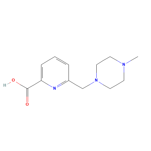 6-[(4-methylpiperazin-1-yl)methyl]pyridine-2-carboxylic acid (CAS: 1055927-07-5) - Related Chemical Product