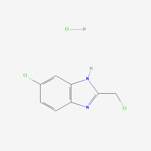 6-chloro-2-(chloromethyl)-1H-benzimidazole;hydrochloride (CAS: 89218-85-9) - Related Chemical Product