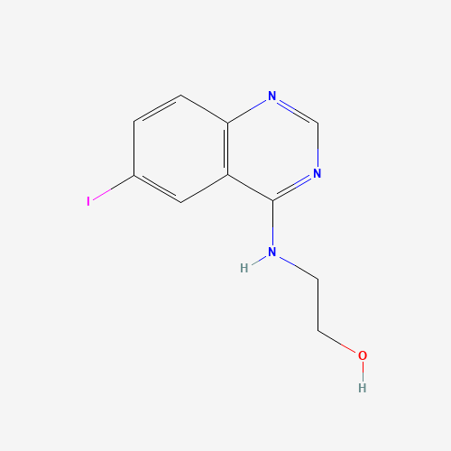 2-[(6-iodoquinazolin-4-yl)amino]ethanol (CAS: 99071-39-3) - Related Chemical Product