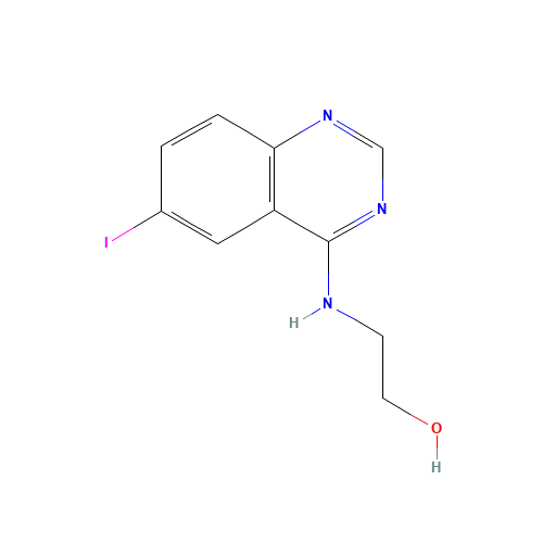 2-[(6-iodoquinazolin-4-yl)amino]ethanol (CAS: 99071-39-3) - Related Chemical Product