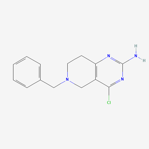6-benzyl-4-chloro-7,8-dihydro-5H-pyrido[4,3-d]pyrimidin-2-amine (CAS: 570415-48-4) - Related Chemical Product