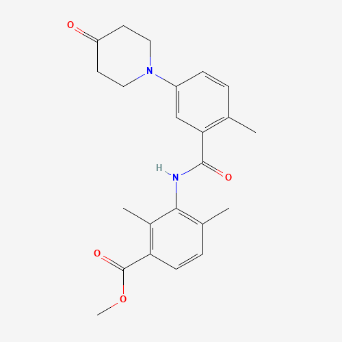 methyl 2,4-dimethyl-3-[[2-methyl-5-(4-oxopiperidin-1-yl)benzoyl]amino]benzoate (CAS: 1529761-10-1) - Related Chemical Product
