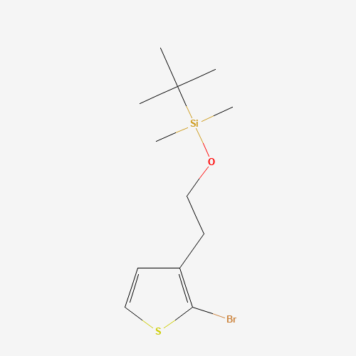 2-(2-bromothiophen-3-yl)ethoxy-tert-butyl-dimethylsilane (CAS: 893441-71-9) - Related Chemical Product