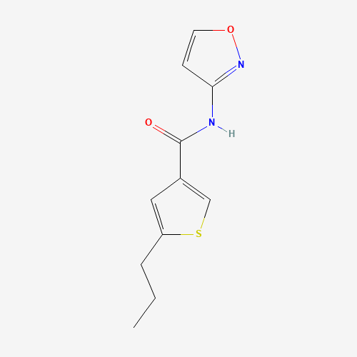 N-(1,2-oxazol-3-yl)-5-propylthiophene-3-carboxamide (CAS: 932812-42-5) - Related Chemical Product