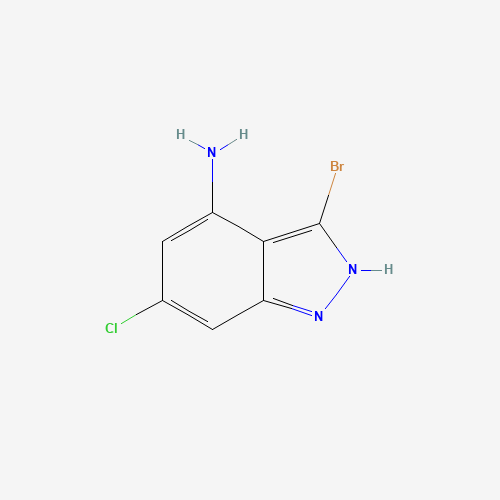 3-bromo-6-chloro-2H-indazol-4-amine (CAS: 885519-95-9) - Related Chemical Product