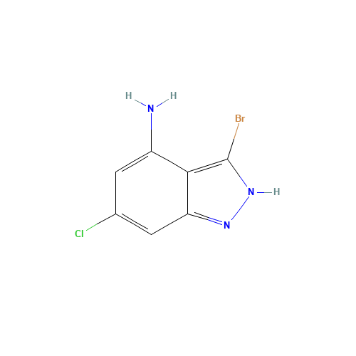 3-bromo-6-chloro-2H-indazol-4-amine (CAS: 885519-95-9) - Related Chemical Product