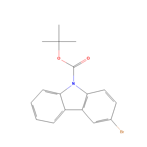 tert-butyl 3-bromocarbazole-9-carboxylate (CAS: 1257248-29-5) - Related Chemical Product