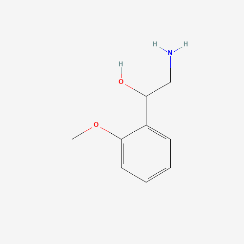 2-amino-1-(2-methoxyphenyl)ethanol (CAS: 54942-63-1) - Chemical Structure and Molecular Formula 