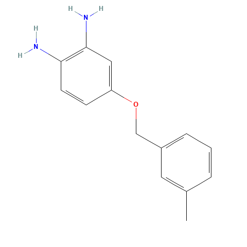 4-[(3-methylphenyl)methoxy]benzene-1,2-diamine (CAS: 1043424-74-3) - Related Chemical Product