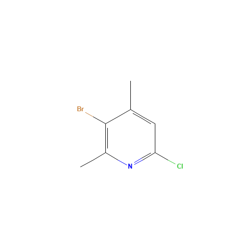 3-bromo-6-chloro-2,4-dimethylpyridine (CAS: 918145-29-6) - Related Chemical Product
