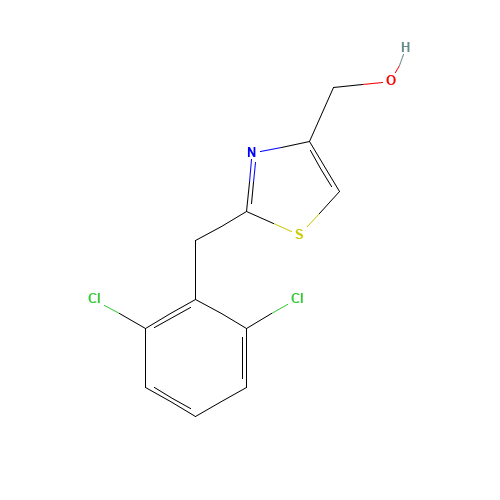 [2-[(2,6-dichlorophenyl)methyl]-1,3-thiazol-4-yl]methanol (CAS: 736971-33-8) - Related Chemical Product