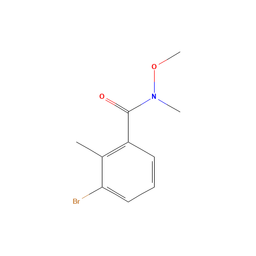 3-bromo-N-methoxy-N,2-dimethylbenzamide (CAS: 631909-08-5) - Related Chemical Product