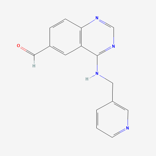 4-(pyridin-3-ylmethylamino)quinazoline-6-carbaldehyde (CAS: 648449-14-3) - Related Chemical Product
