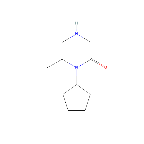 1-cyclopentyl-6-methylpiperazin-2-one (CAS: 1284246-39-4) - Related Chemical Product
