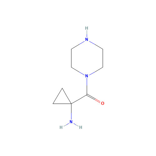 (1-aminocyclopropyl)-piperazin-1-ylmethanone (CAS: 1442474-67-0) - Related Chemical Product
