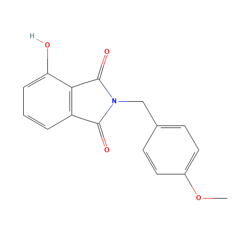 4-hydroxy-2-[(4-methoxyphenyl)methyl]isoindole-1,3-dione (CAS: 491875-13-9) - Related Chemical Product