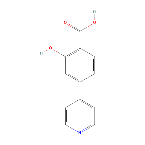 2-hydroxy-4-pyridin-4-ylbenzoic acid (CAS: 222986-83-6) - Related Chemical Product
