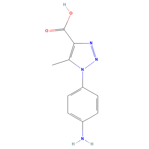 1-(4-aminophenyl)-5-methyltriazole-4-carboxylic acid (CAS: 716361-82-9) - Related Chemical Product