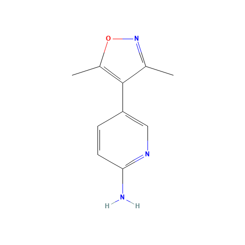 5-(3,5-dimethyl-1,2-oxazol-4-yl)pyridin-2-amine (CAS: 1177269-12-3) - Related Chemical Product