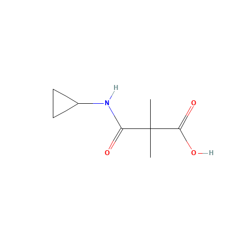 3-(cyclopropylamino)-2,2-dimethyl-3-oxopropanoic acid (CAS: 716362-39-9) - Related Chemical Product
