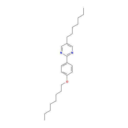 5-heptyl-2-(4-octoxyphenyl)pyrimidine (CAS: 57202-39-8) - Related Chemical Product