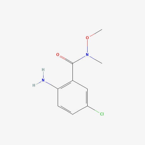 2-amino-5-chloro-N-methoxy-N-methylbenzamide (CAS: 150879-48-4) - Related Chemical Product